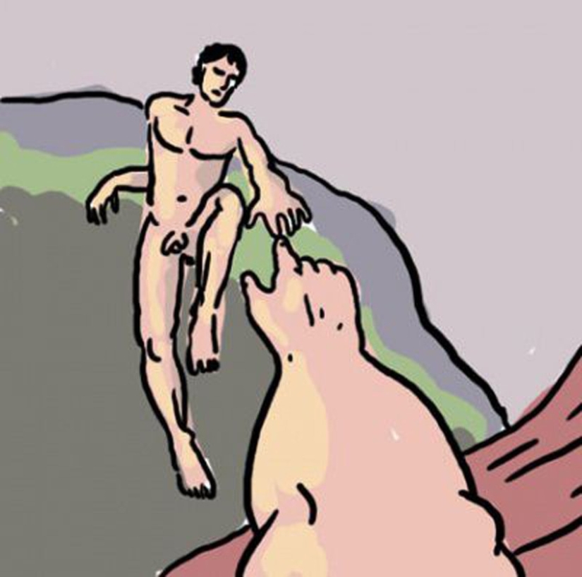 15 obras maestras de la pintura desde una perspectiva diferente