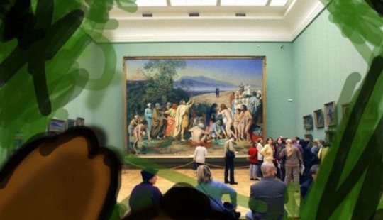 15 obras maestras de la pintura desde una perspectiva diferente