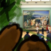 15 painting masterpieces from a different perspective