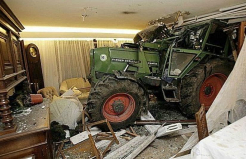 15 real road accidents that look like the frames of action-packed films