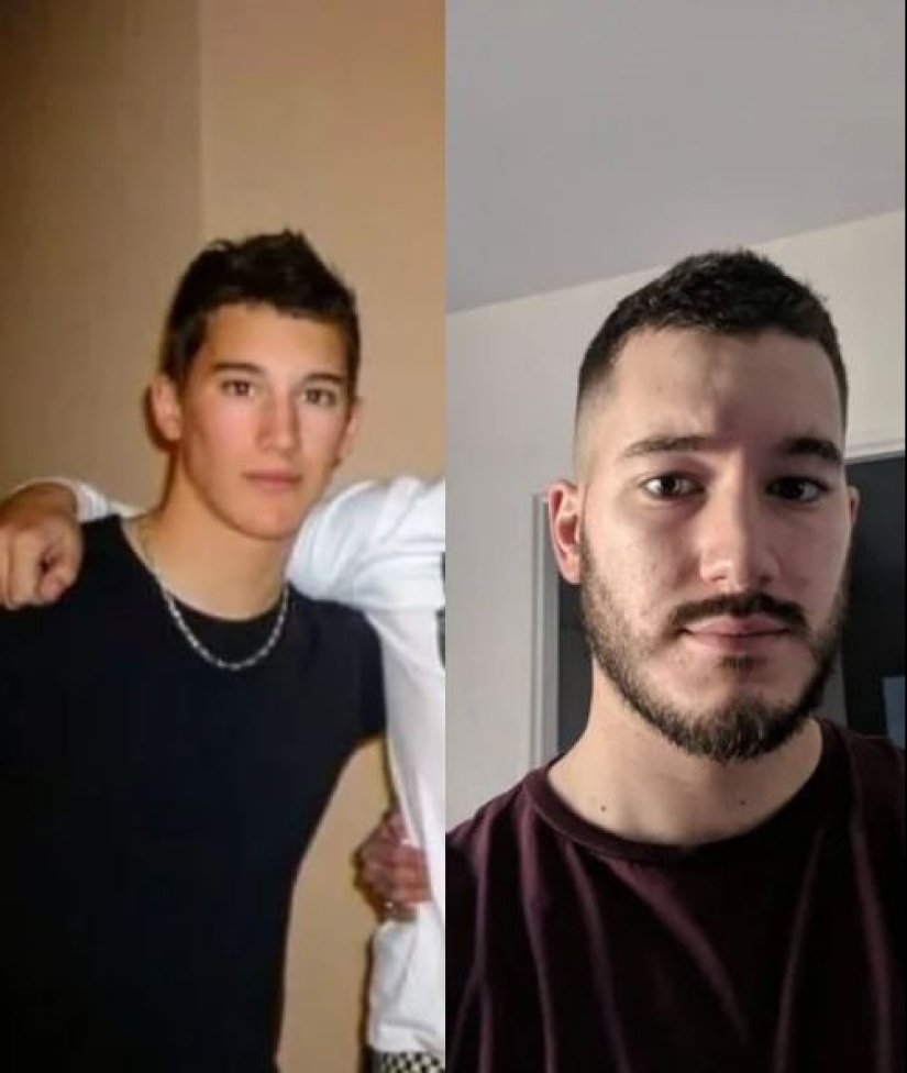 16 amazing transformations of people: in adolescence and now