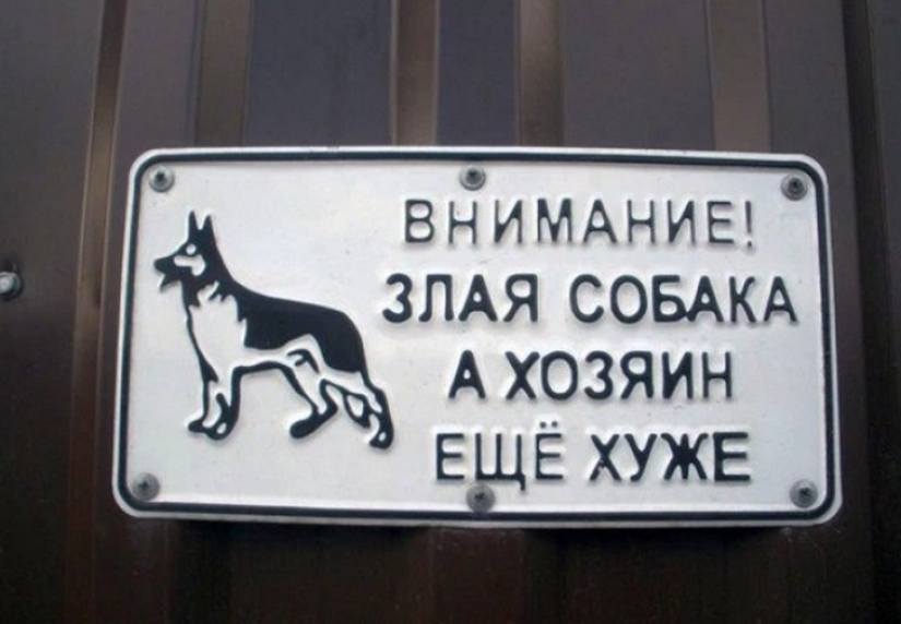 16 signs from the owners with a great sense of humor 16 signs from the owners with a great sense of humor
