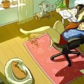 18 warm illustrations which prove that life alone can bring happiness