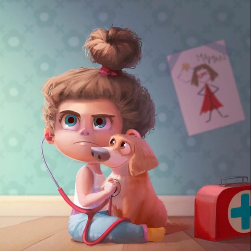 20 adorable illustrations by Maya Zeidan that will brighten up your day 20 adorable illustrations by Maya Zeidan that will brighten up your day