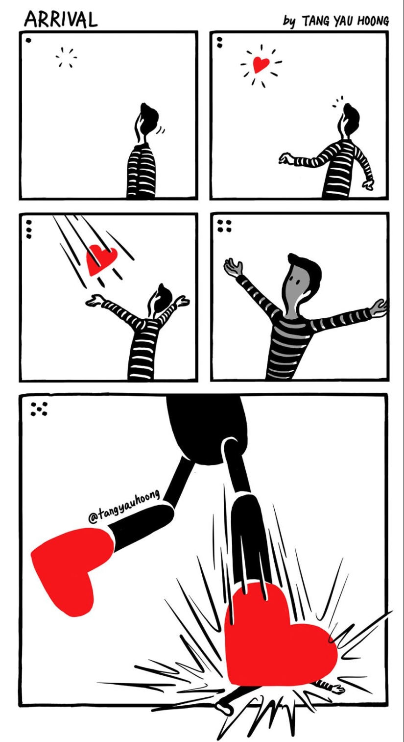 20 illustrations about love, in which everything is clear without words 20 illustrations about love, in which everything is clear without words