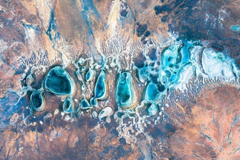 20 most beautiful satellite images from a new collection of Google Earth
