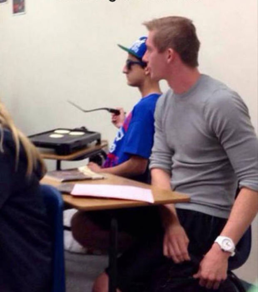 20 people who are doing what they want, and they don't care about the opinions of others