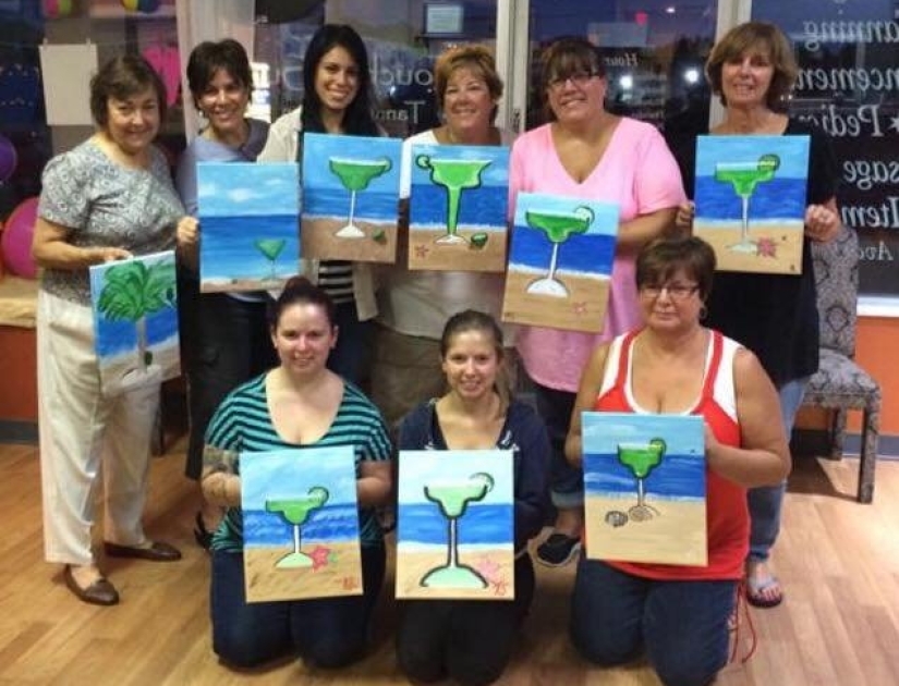 20 personas que están haciendo lo que quieren, y ellos no se preocupan por las opiniones de los demás