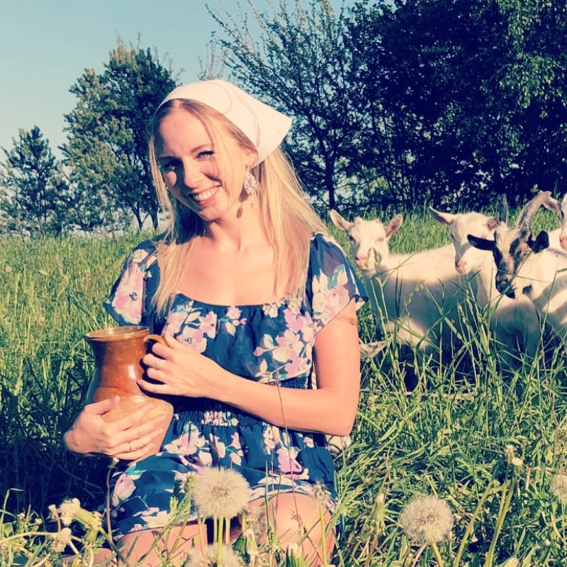 20 rural milkmaids from Instagram, with whom you will definitely fall in love 20 rural milkmaids from Instagram, with whom you will definitely fall in love