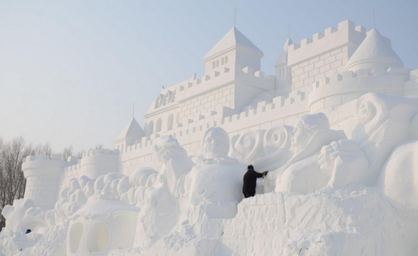 20 ways to artistically arrange snowdrift
