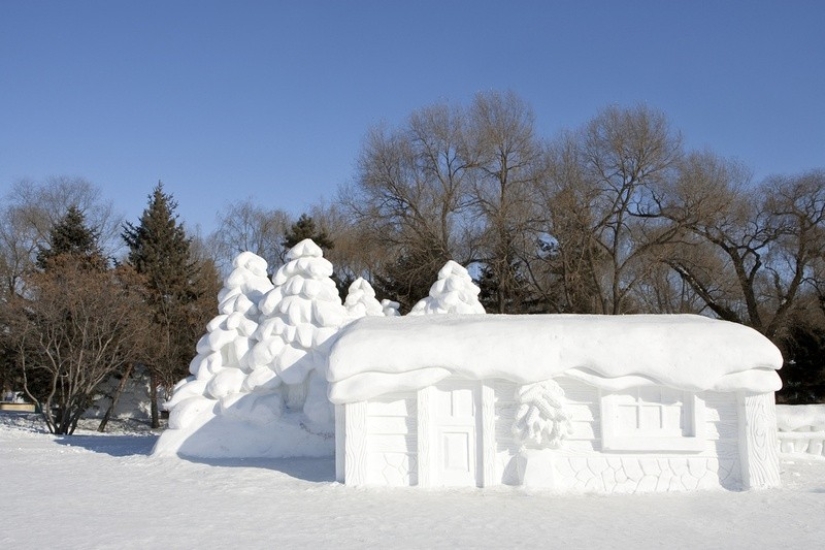 20 ways to artistically arrange snowdrift