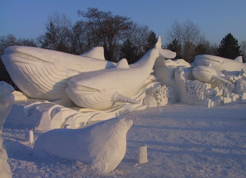 20 ways to artistically arrange snowdrift