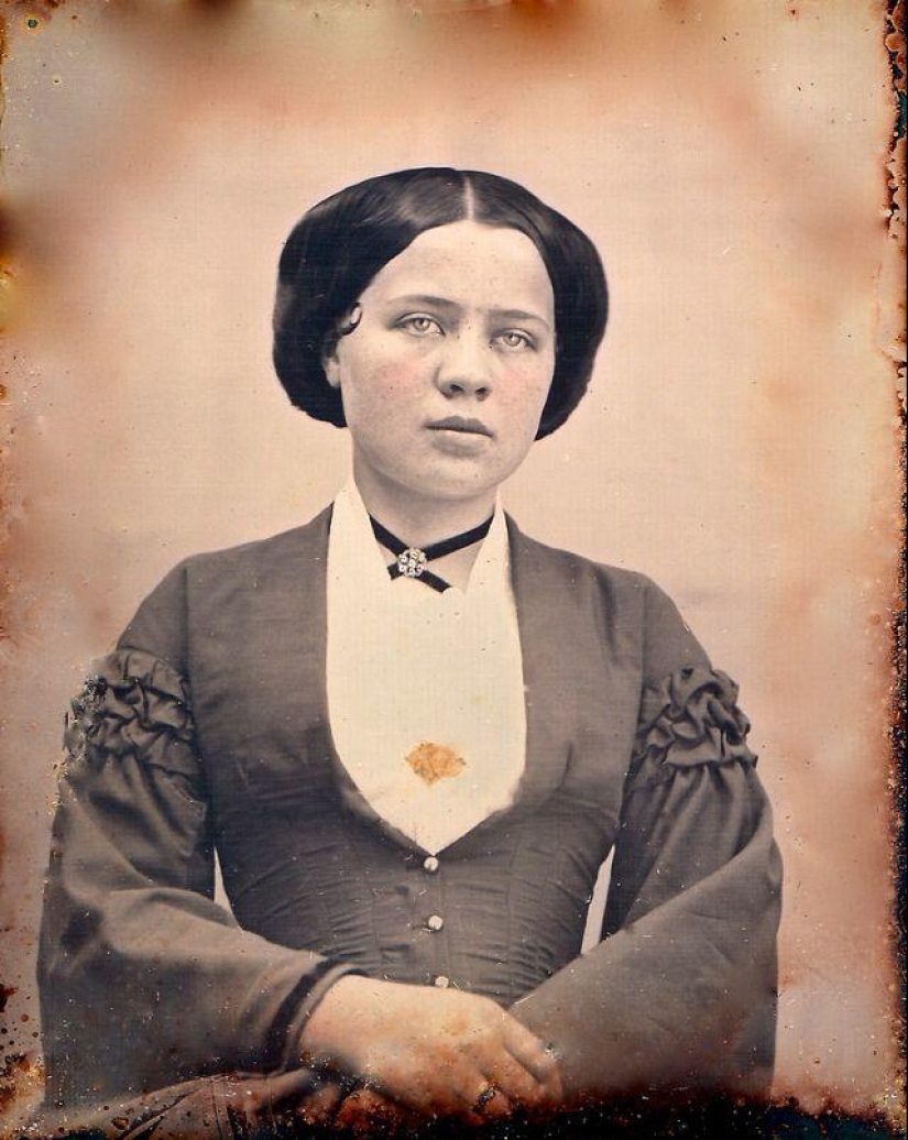 20 with integrally colored retro photos: how did teenage girls in the mid-nineteenth century 20 with integrally colored retro photos: how did teenage girls in the mid-nineteenth century