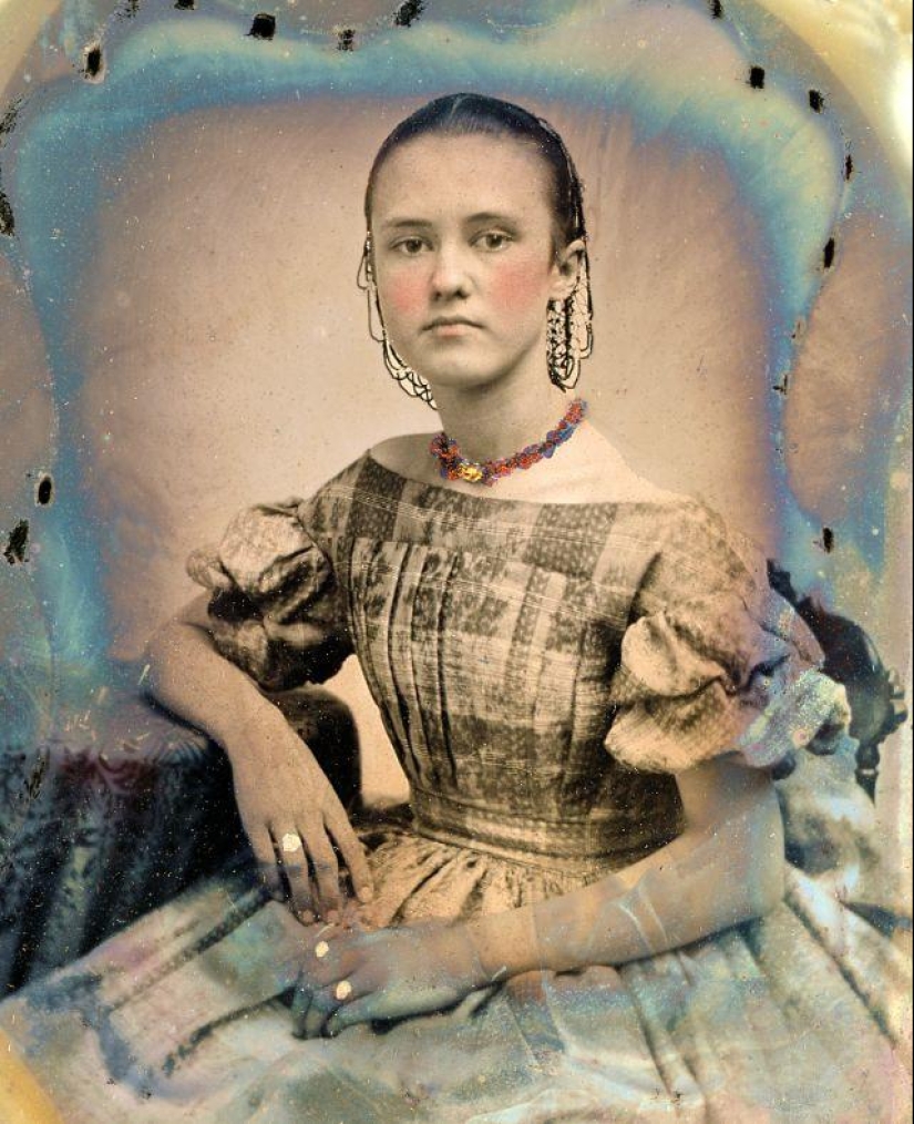 20 with integrally colored retro photos: how did teenage girls in the mid-nineteenth century 20 with integrally colored retro photos: how did teenage girls in the mid-nineteenth century