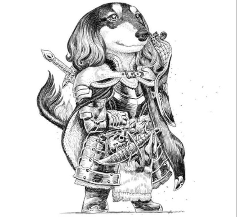 22 aproximada caballero lindo ilustraciones del artista Japonés PonkichiM