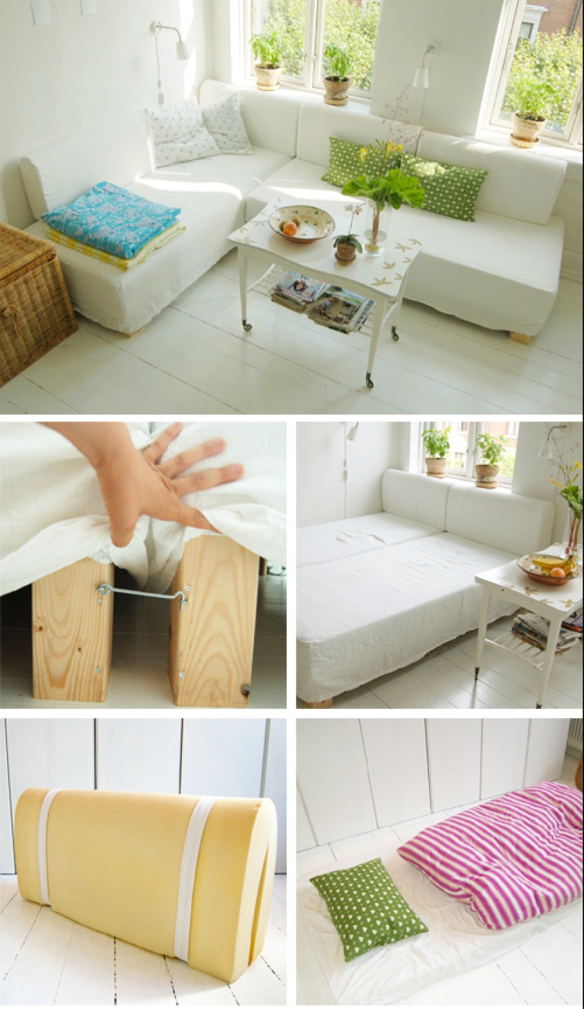 22 cool ideas for an unusual sleeping place