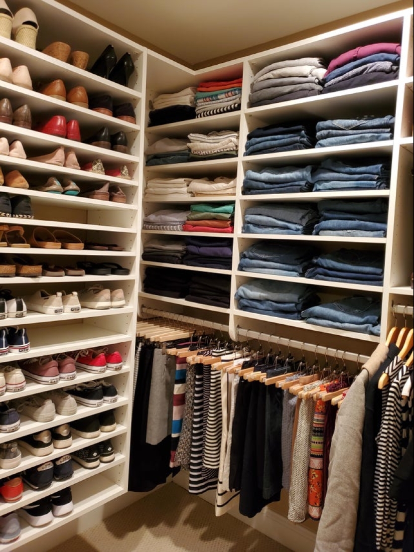 22 cool ideas for organizing space that are pleasing to the eye