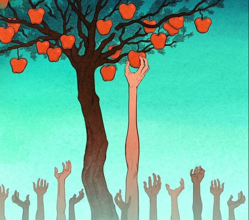 22 dibujos provocativos que muestran el lado oscuro de la sociedad 22 dibujos provocativos que muestran el lado oscuro de la sociedad