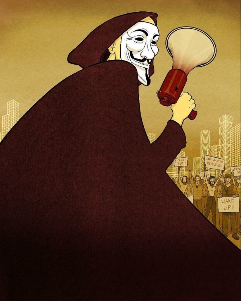 22 dibujos provocativos que muestran el lado oscuro de la sociedad 22 dibujos provocativos que muestran el lado oscuro de la sociedad