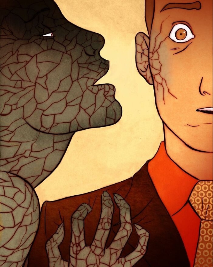 22 dibujos provocativos que muestran el lado oscuro de la sociedad 22 dibujos provocativos que muestran el lado oscuro de la sociedad