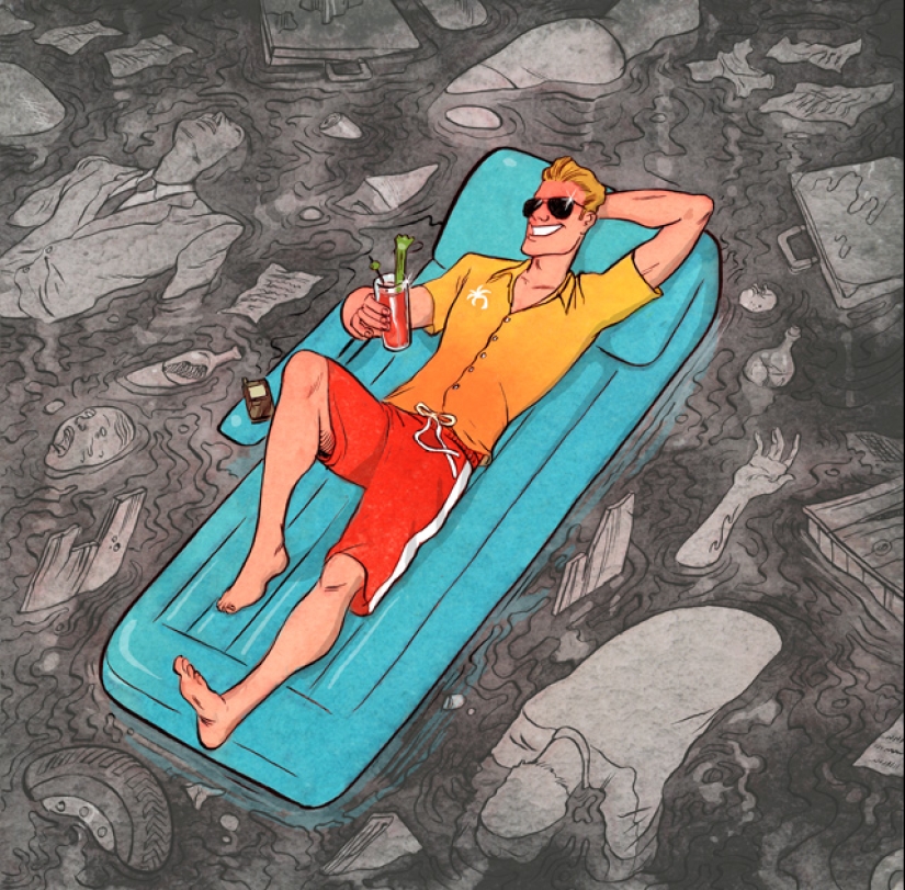 22 dibujos provocativos que muestran el lado oscuro de la sociedad 22 dibujos provocativos que muestran el lado oscuro de la sociedad