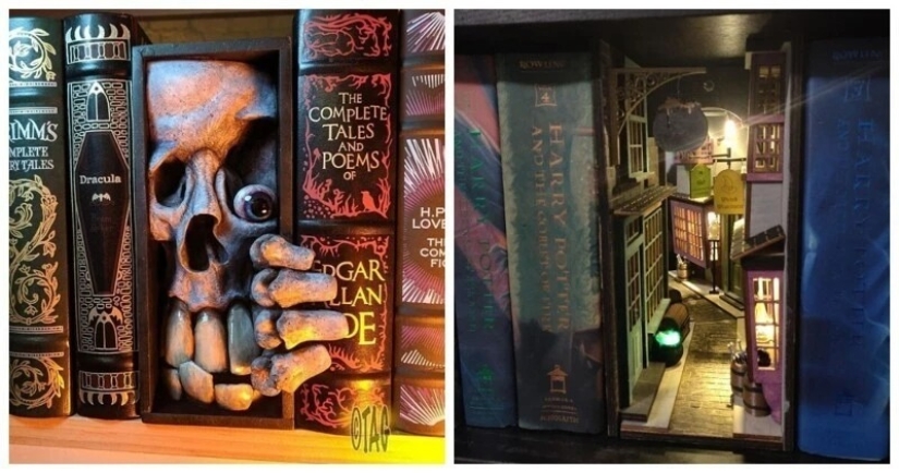 22 divisores para estanterías Book Nook que todos los amantes de la lectura apreciarán