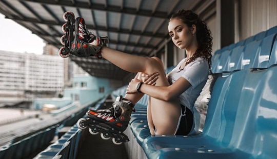 22 fotos de chicas en patines que te volverán loco