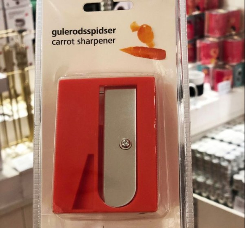22 interesting and strange products from stores in different countries