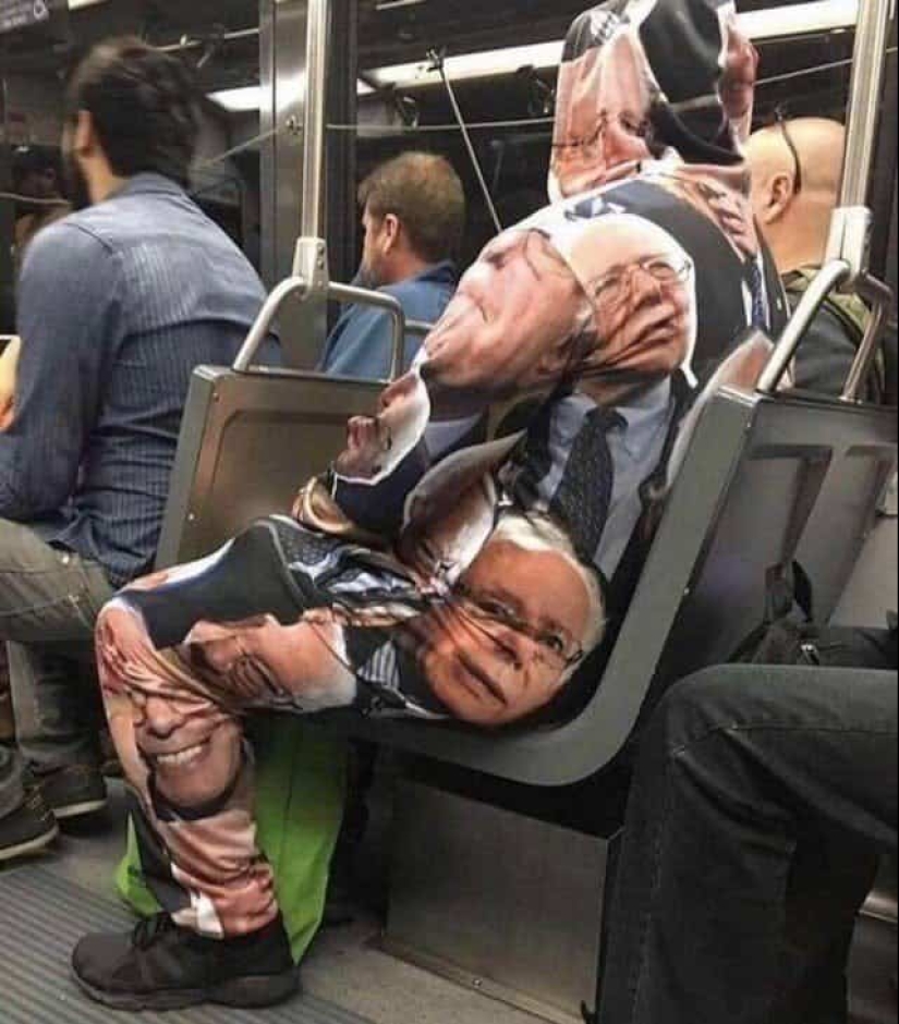 22 of the most colorful characters who managed to meet in the subway 22 of the most colorful characters who managed to meet in the subway