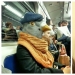 22 of the most colorful characters who managed to meet in the subway