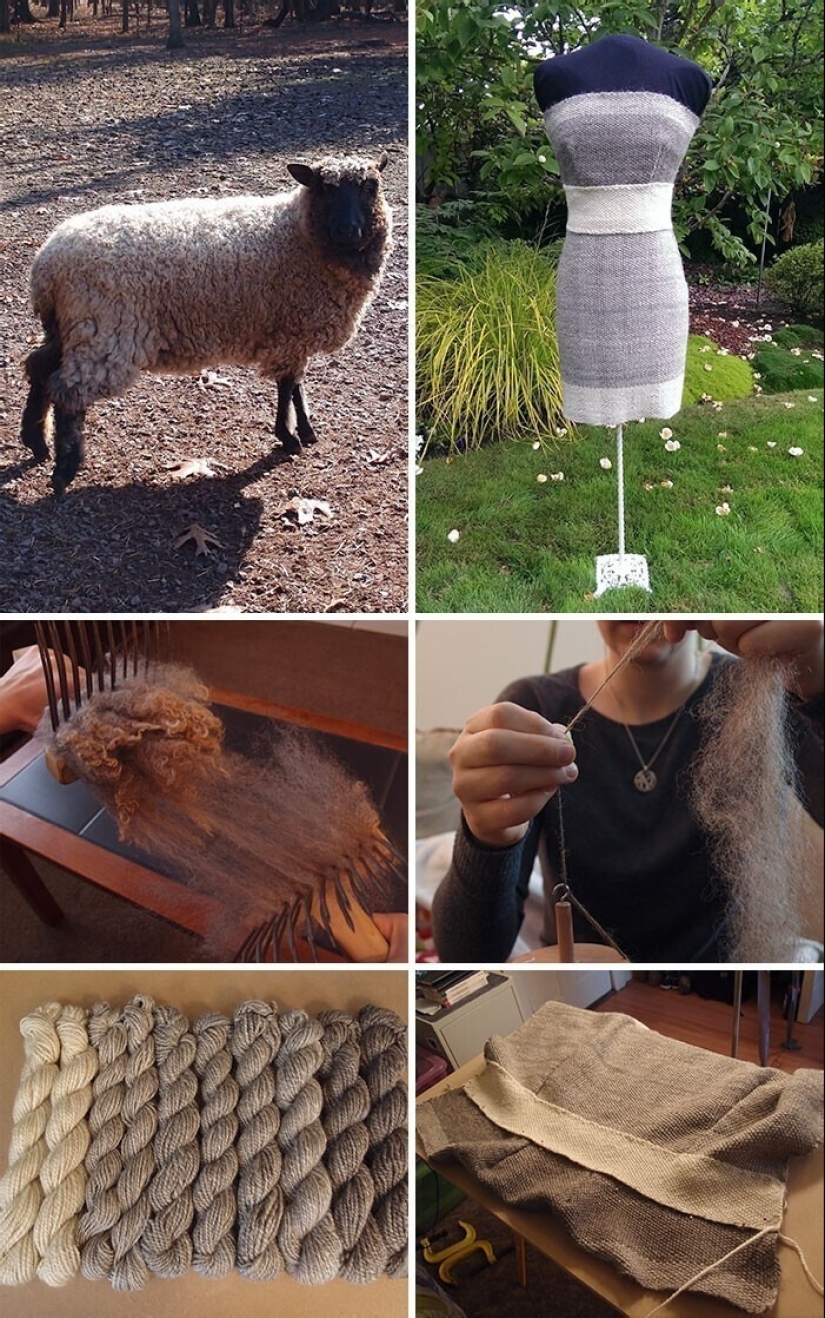 22 photos of girls in unique dresses that were sewn by themselves