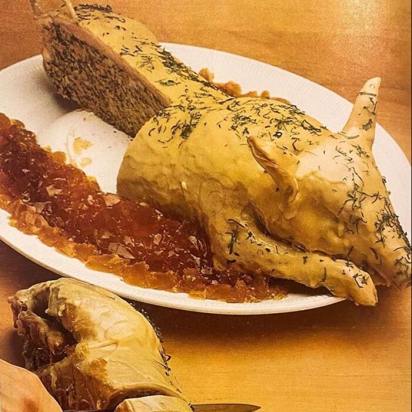 22 stubborn dishes from the past - strange photos from cookbooks of the last century 22 stubborn dishes from the past - strange photos from cookbooks of the last century