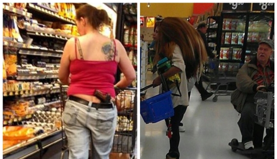 22 weirdos from Walmart in their Natural Habitat