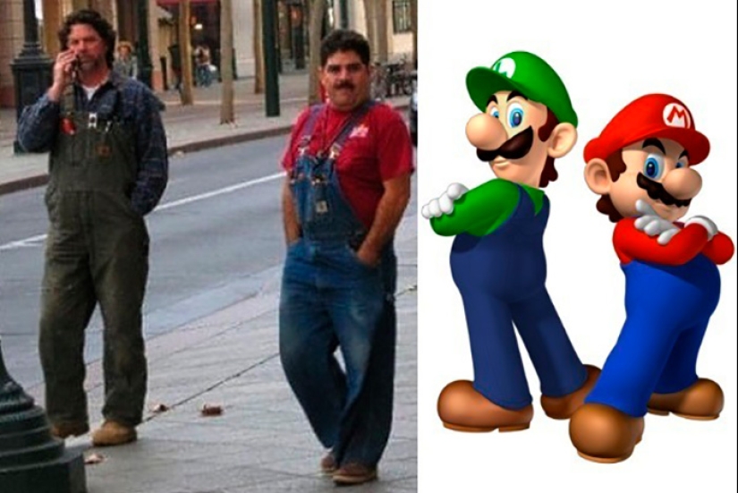 23 people who look exactly like cartoon characters