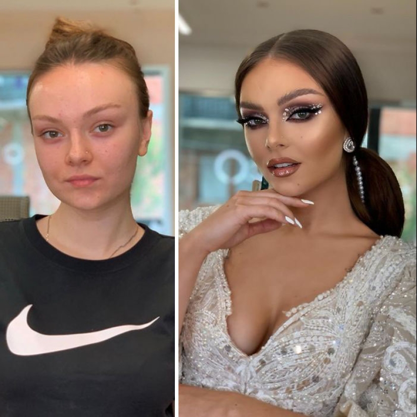 23 photos of amazing transformations of brides after wedding makeup 23 photos of amazing transformations of brides after wedding makeup
