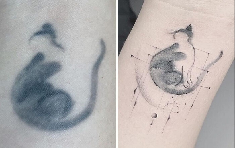 25 examples of successful overlap of tattoos 25 examples of successful overlap of tattoos