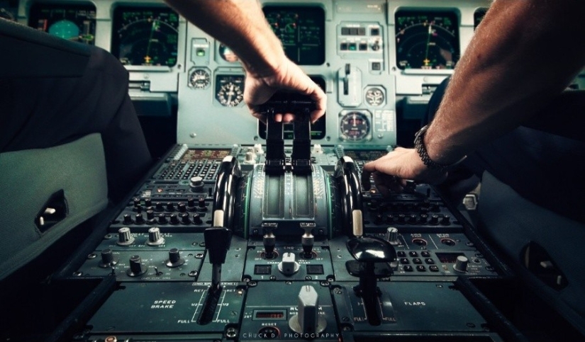 25 fotografías tomadas por los pilotos de la cabina