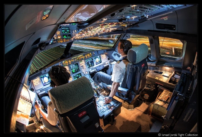 25 fotografías tomadas por los pilotos de la cabina