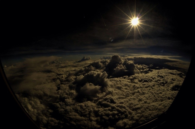 25 fotografías tomadas por los pilotos de la cabina