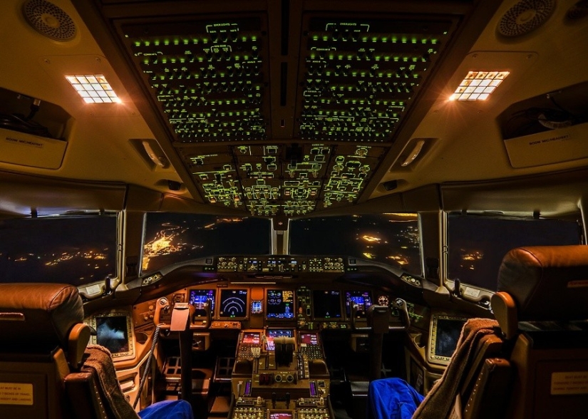 25 fotografías tomadas por los pilotos de la cabina