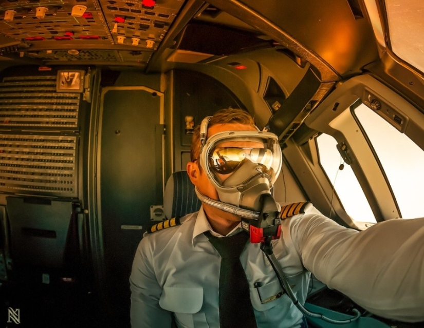 25 fotografías tomadas por los pilotos de la cabina