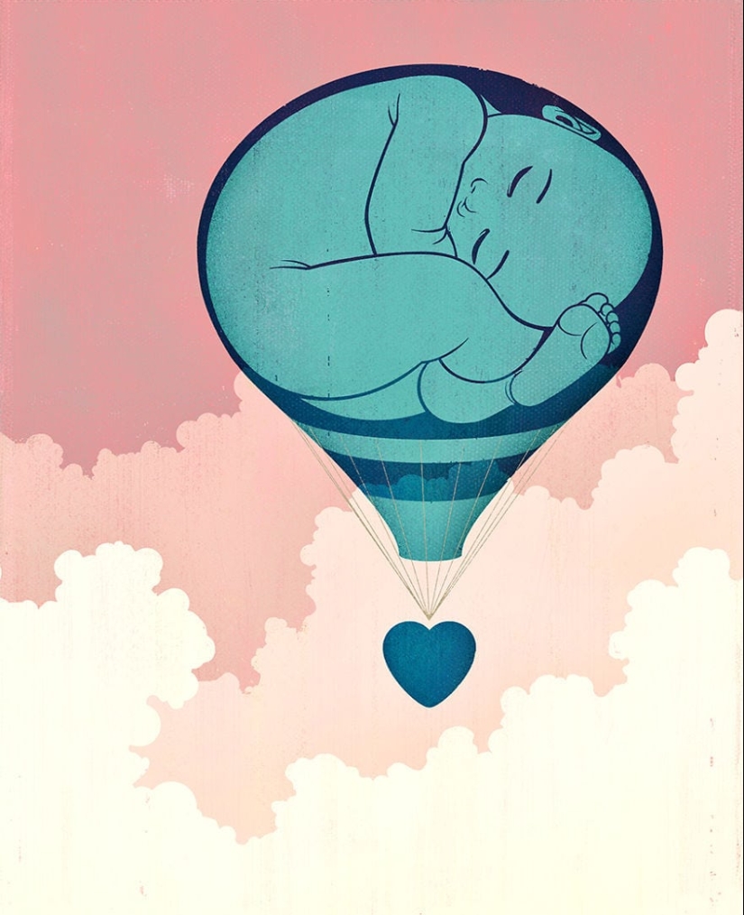 25 ilustraciones temáticas sobre nuestro mundo loco