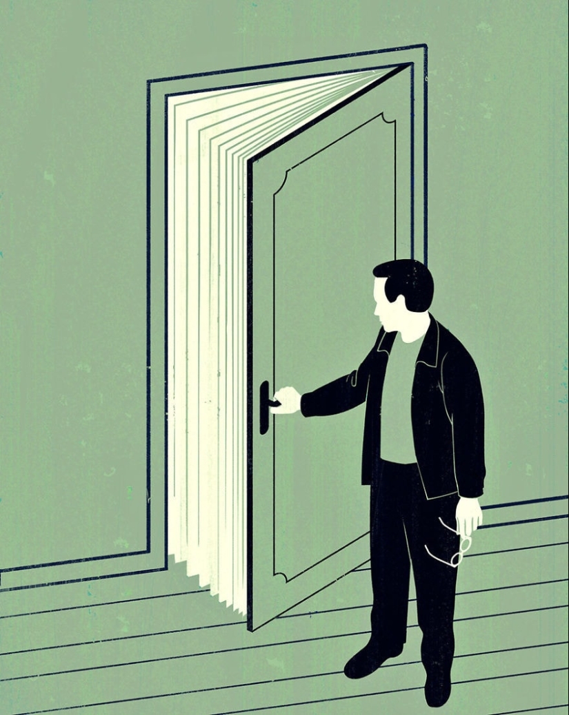 25 ilustraciones temáticas sobre nuestro mundo loco