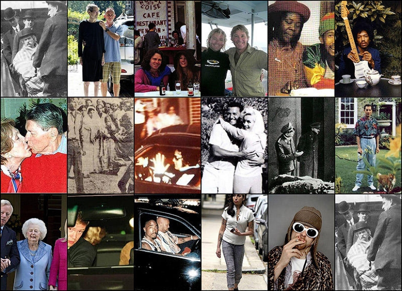 25 últimas fotos de famosos tomadas poco antes de su muerte 25 últimas fotos de famosos tomadas poco antes de su muerte