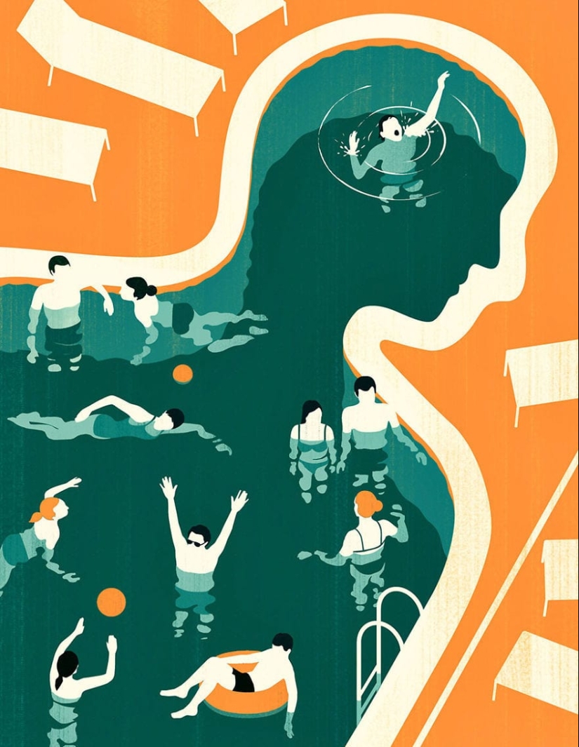 25 topical illustrations about our crazy world