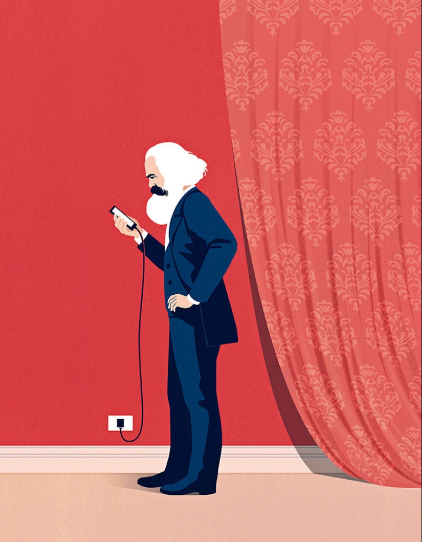 25 topical illustrations about our crazy world