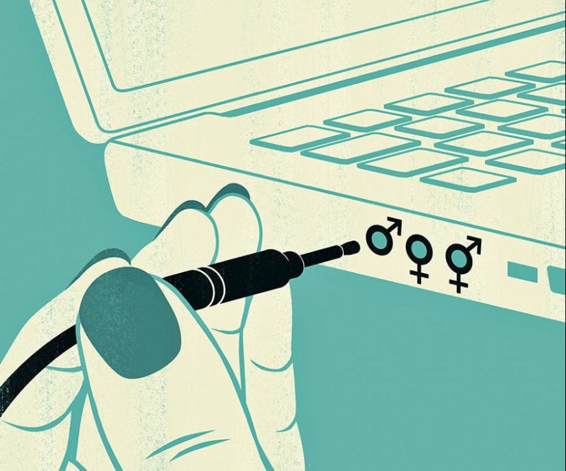 25 topical illustrations about our crazy world