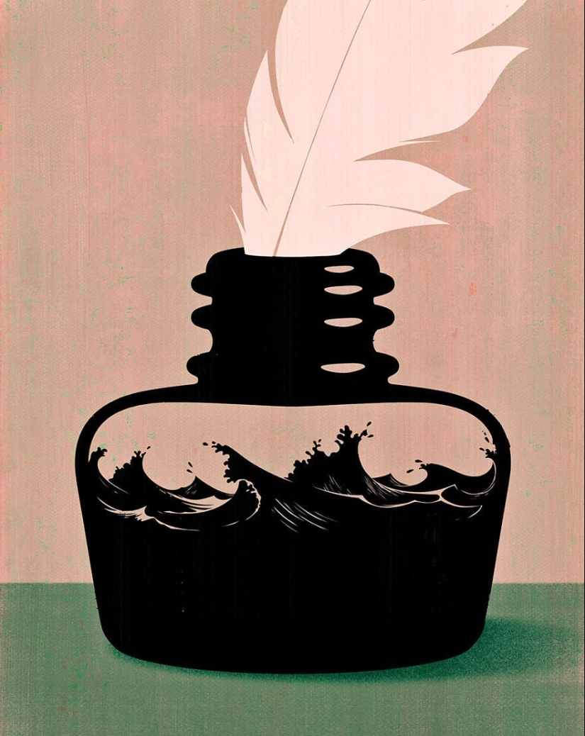 25 topical illustrations about our crazy world