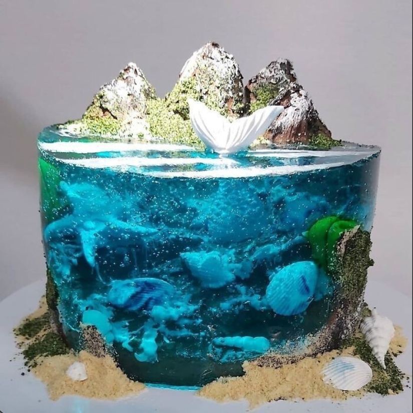 30 cakes that look like paradise islands lost in the ocean 30 cakes that look like paradise islands lost in the ocean