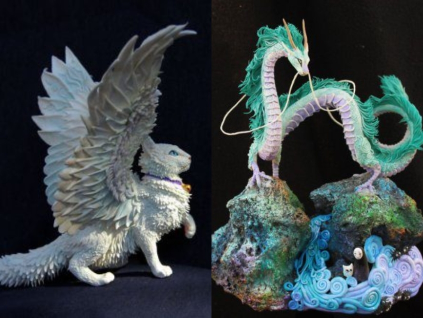 30 fabulous figures made of polymer clay by the Russian artist Evgeny Khantor 30 fabulous figures made of polymer clay by the Russian artist Evgeny Khantor